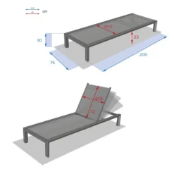 Transat Evasion Wengé/tonka Hespéride -Jardisia Soldes Boutique transat evasion wengetonka hesperide 3