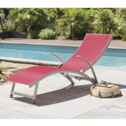 Jardisia Soldes Boutique 3 Transat Samba Pliable Et Empilable Grenade Hespéride