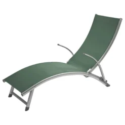 Transat Samba Pliable Et Empilable Vert Olive Hespéride -Jardisia Soldes Boutique transat samba vert olive hesperide 1 1